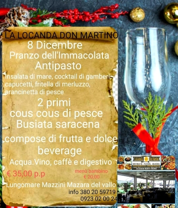 Pranzo dell'Immacolata